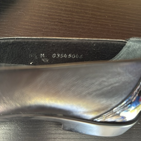 SAS Women's Coco Ballet Flat Black Bow Leather size 5.5 M - Picture 7 of 10